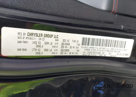 2014 Dodge Durango R/T from USA, damaged, VIN 1C4SDHCT2EC313395